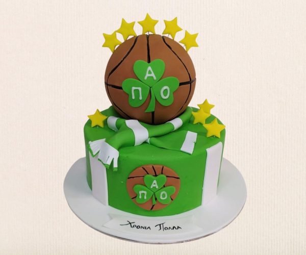 Τούρτα γενεθλίων με θέμα Παναθηναϊκός